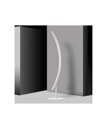 Piantana Bow Bianco Arco Led 26w Vivida International