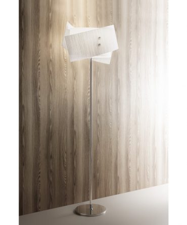Piantana Fold 180 cm vetro bianco Antea Luce