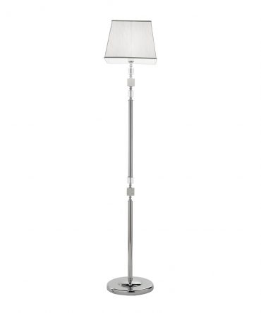 Piantana In Vetro e Cristallo Livia Ø35 cm Ondaluce Ciciriello