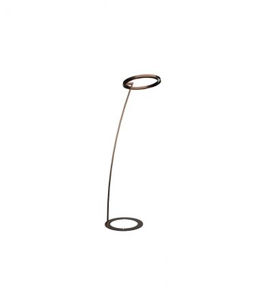 Piantana Led Cerchio Lira Marrone IP65 Linea Light 9320