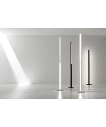 Piantana Led Lineare Moderna Nero Stilnovo 8453
