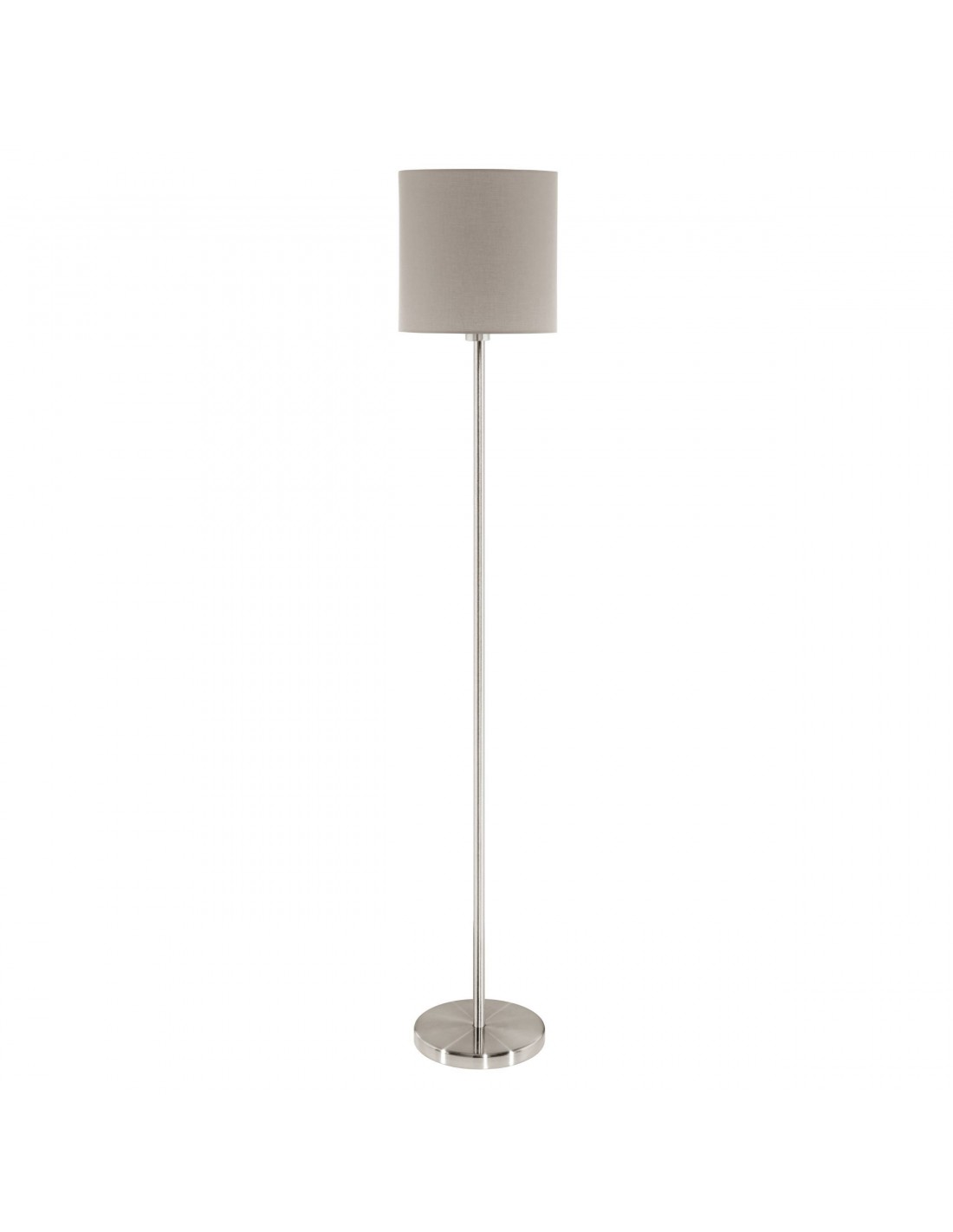 Piantana Pasteri 1xE27 Diffusore Lino Tortora H157,5 cm Eglo