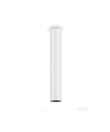 PIDEAL LUX LOOK Plafone Cilindro GU10 Led  PL1 H75 cm Bianco