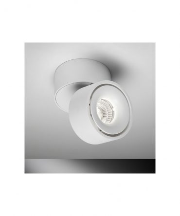 Plafone Cyber Orientabile Bianco Led 11,5w 3000k 45° Ø10 cm Vivida International