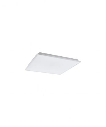 Plafone Da Soffitto Quadrato Led Dimmer Herrora-Z Bianco Eglo