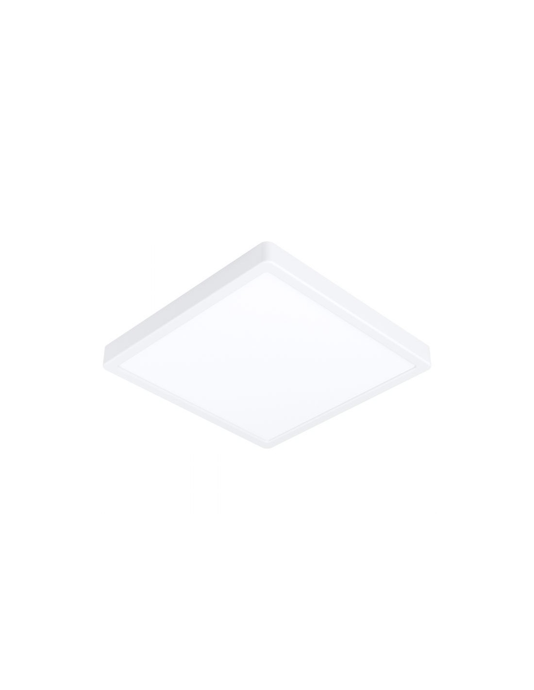 Plafone Quadrato Moderno Fueva-Z Led Dimmer Bianco Eglo