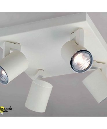 Plafoniera 4 faretti spot Slurp Illuminando