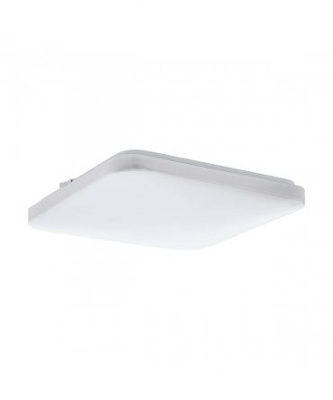 Plafoniera Applique Frania Led Bianco 33x33 cm Eglo