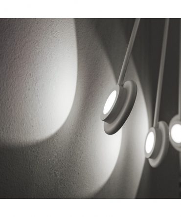 Plafoniera Applique Helix Bianco 10xLed 3000k Orientabili Vivida International