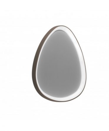 Plafoniera Applique Lifering Ovale Sabbia Led 28w 3000k/4000k L42,2 cm Vivida International