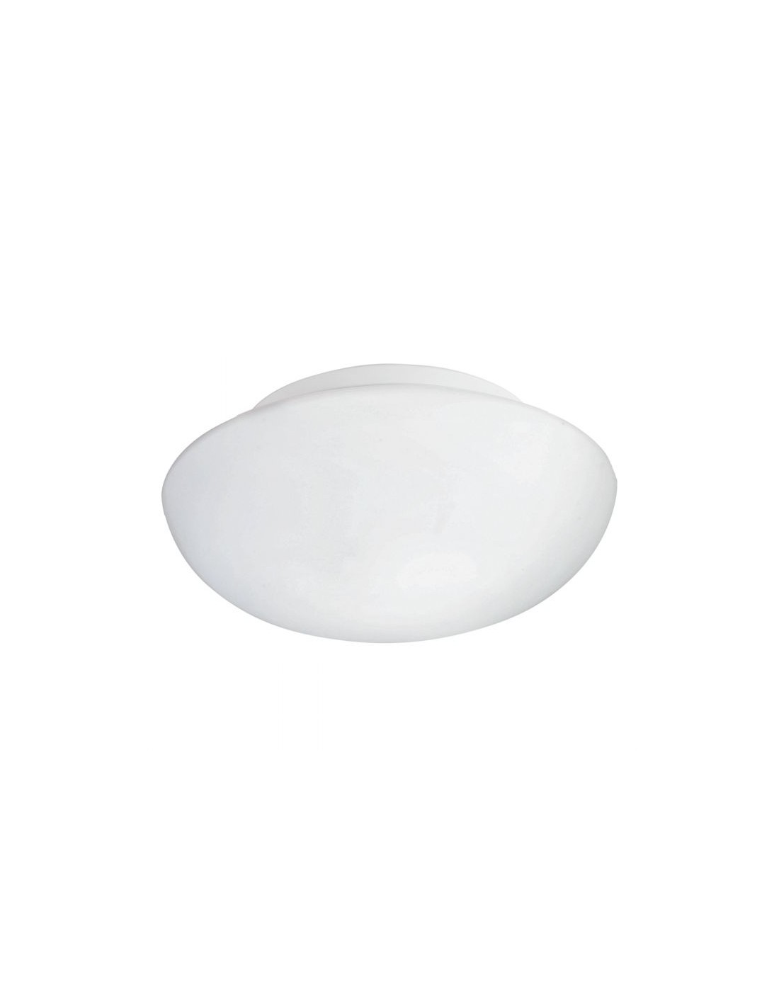 Plafoniera Applique Rotonda Ella Vetro Opale Ø35 cm Eglo