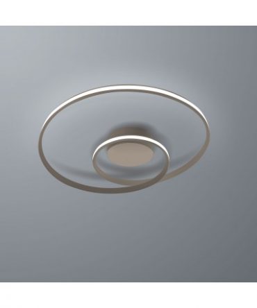 Plafoniera Circuit Sabbia Led 40w 3000k/4000k Dimmerabile Ø60 cm Vivida International