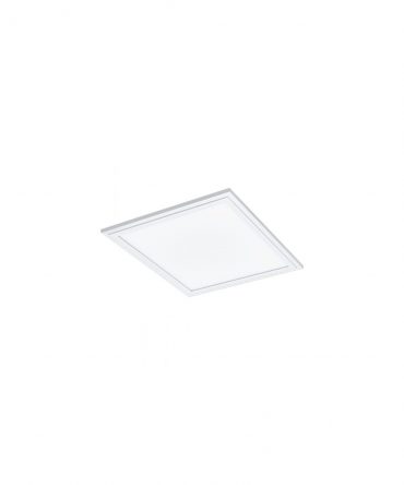 Plafoniera Da Incasso Quadrata Led Salobrena Bianco Eglo