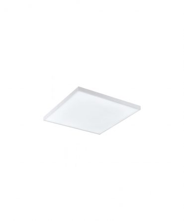 Plafoniera Da Soffitto Quadrata Led 11w Turcona Bianco Eglo