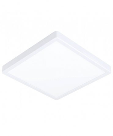 Plafoniera Fueva Led 20W 3000K Bianco 28,5x28,5 cm Eglo