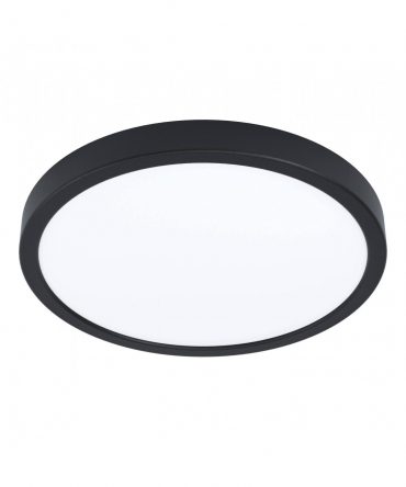 Plafoniera Fueva Led 20W 4000K Bianco E Nero Ø28,5 cm Eglo