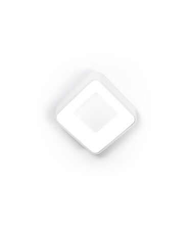 Plafoniera Applique Inner S Bianco Led 32w 3000k/4000k 40x40 cm Vivida International