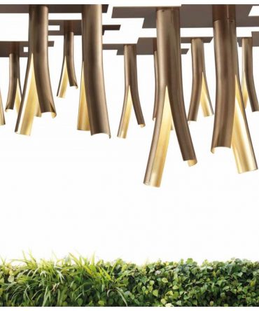 Plafoniera Led 3 luci Olmo LS 5/311 Sillux