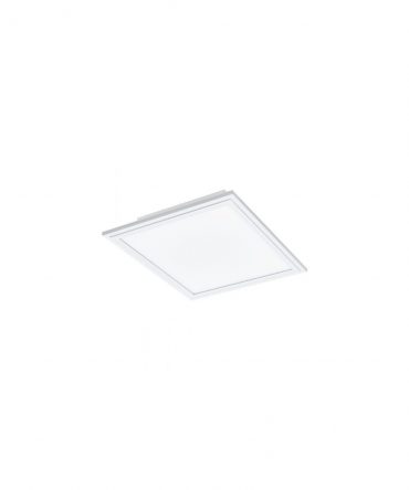 Plafoniera Led Dimmerabile Quadrata Salobrena-A Bianco 60x60 cm Eglo
