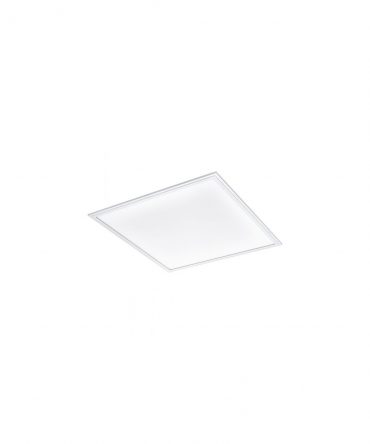 Plafoniera Led Moderna Quadrata Salobrena Bianco Eglo