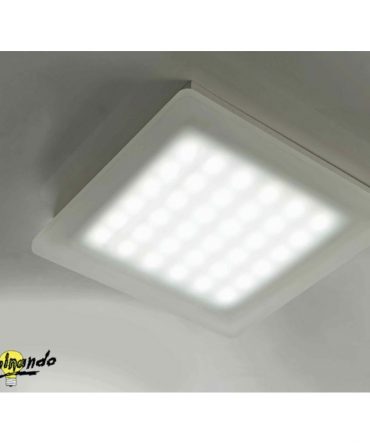 Illuminando Plafoniera Led Queen 18w 26x26 cm