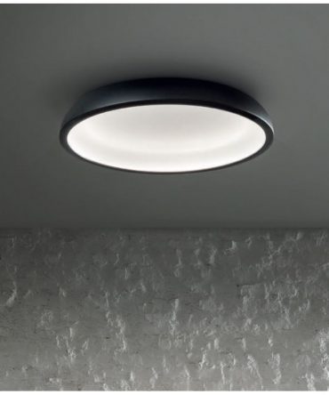Plafoniera Led Reflexio 42w nera Ø65 Stilnovo Linea Light 8533