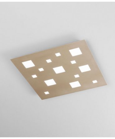 Plafoniera Moderna Checker Board ISYLUCE 61x61cm LED 60W Sabbia
