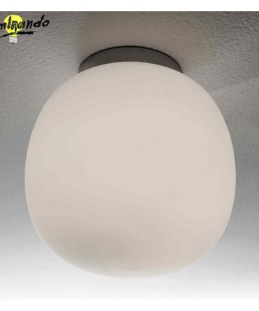 Plafoniera moderna in vetro Rosy Illuminando