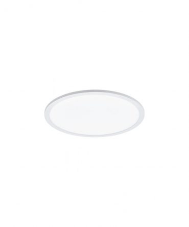 Plafoniera Moderna Led Rotonda Salobrena-A Bianco Ø45 cm Eglo