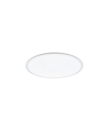 Plafoniera Moderna Led Rotonda Salobrena-A Bianco Ø60 cm Eglo