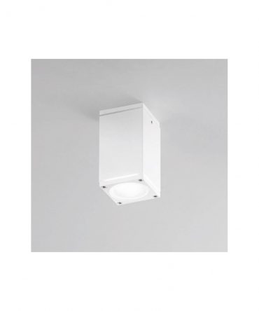 Plafoniera Moderna Per Esterno Prysm Bianco IP54 1xGU10 Isyluce 577