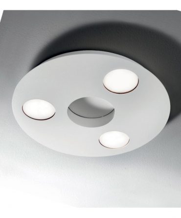 Plafoniera moderna Ufo 3 luci Gx53 Led Illuminando
