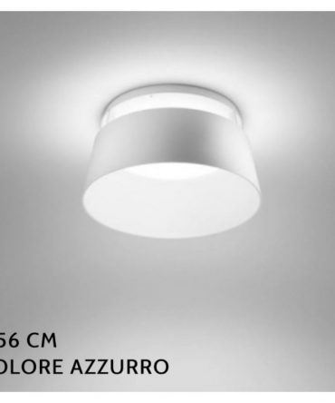 Plafoniera Oxygen S Led 36w azzurro Stilnovo Linea Light 8084