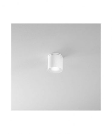 Plafoniera Per Esterno Cylin Cilindro Ø9cm Bianco IP54 1xGU10 Isyluce 579
