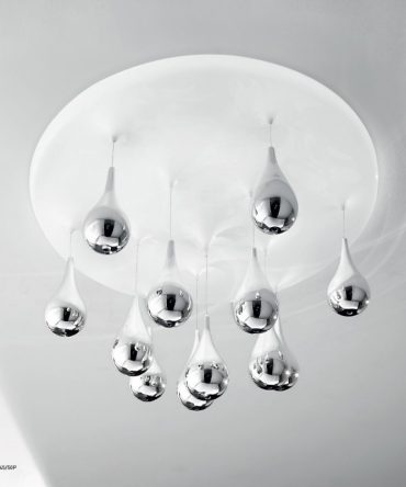 Sil Lux Pioggia LS 1045/40P 50P 70P Plafoniera - 3 misure