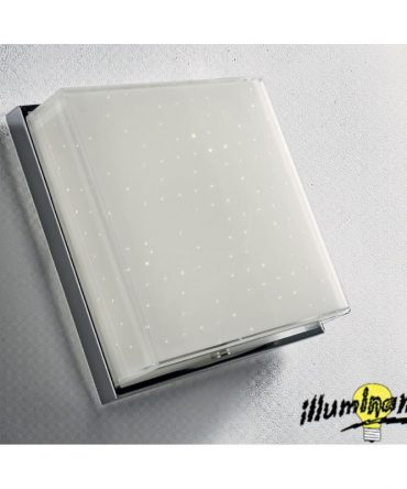 Plafoniera quadrata Brilla Led 15w Illuminando