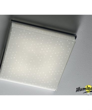 Illuminando Plafoniera quadrata Brilla Led 35w