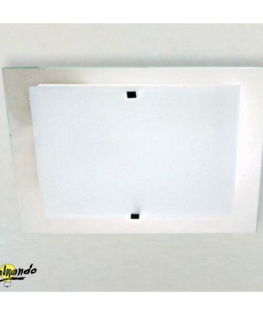 Plafoniera quadrata Flat 60x60 cm Illuminando
