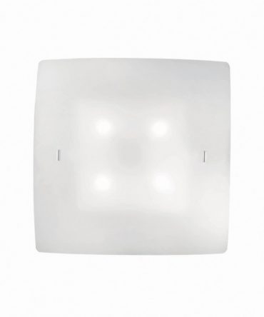 IDEAL LUX CELINE Plafoniera Quadrata Vetro PL4 49X49