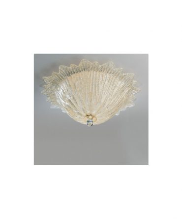 Plafoniera Raggio di Sole Ø37 Graniglia Ambra Antea Luce