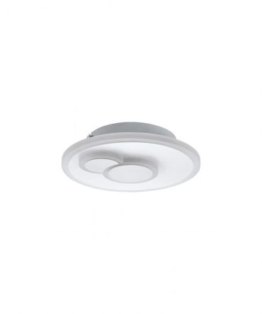 Plafoniera Rotonda Led Design Moderno Bianco Cadegal Eglo