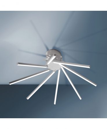 Plafoniera/Applique Shang Bacchette Led 30w 3000k Bianco Ø91,5 cm Vivida International