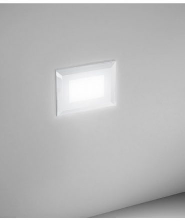 Segnapasso Per Esterno Incasso Led 3w 3000k o 4000k IP65 Vetronotte Isyluce 550