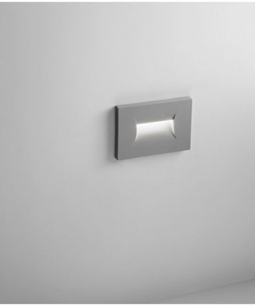 Segnapasso Per Esterno Monnalisa Grigio ISYLUCE Incasso 551-551N LED 3W 3000K o 4000K IP65