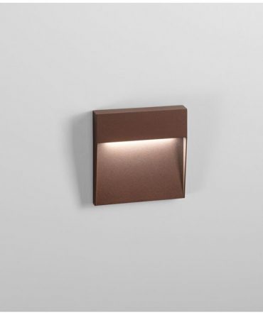 Segnapasso Step 1.0 Alluminio Corten Da Esterno LED 6W 3000K o 4000K IP54 Isyluce 503
