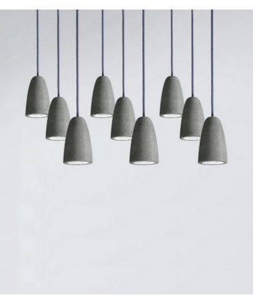 Sospensione a Led 4 luci Forata SP R/300A Sil Lux