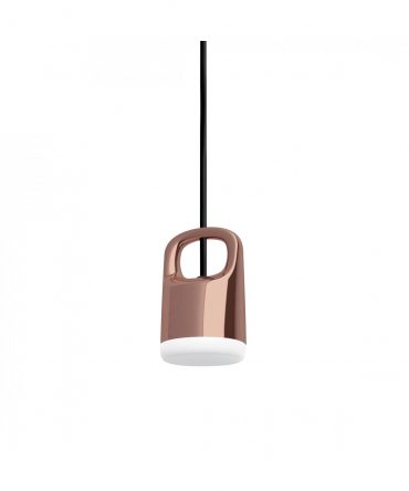 Sospensione Bag Oro Rosa Led 5w 3000k Ø7 cm Vivida International