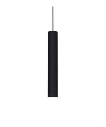IDEAL LUX LOOK Sospensione Cilindro  SP1 Ø6 cm Nero