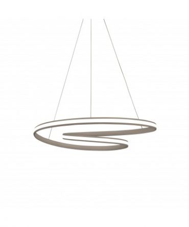 Sospensione Circuit Sabbia Led 40w 3000k/4000k Dimmerabile Ø65 cm Vivida International