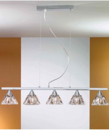 Sospensione Domus 5 luci Illuminando